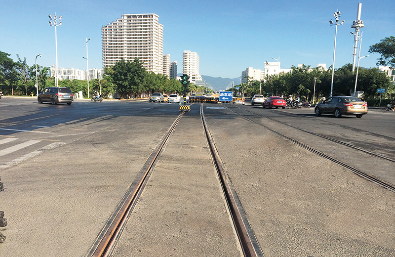 應(yīng)用于三亞有軌電車項目