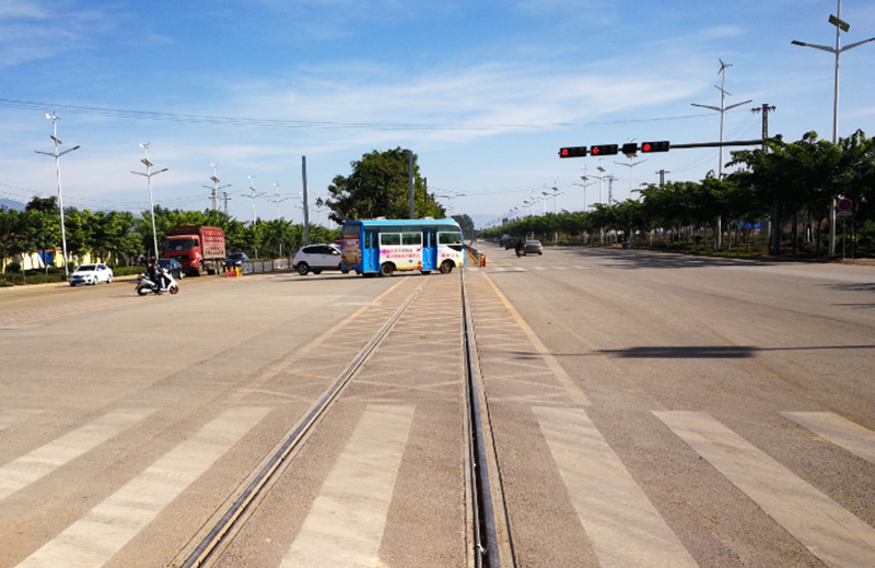 應(yīng)用于云南蒙自有軌電車項目